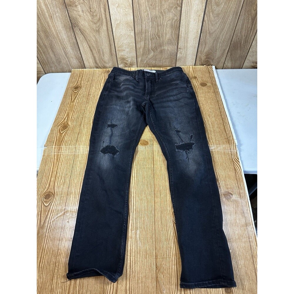 Old Navy Jeans Men’s Size 29x30 Built-In Flex Slim Fit Black Denim Casual‎ Pants